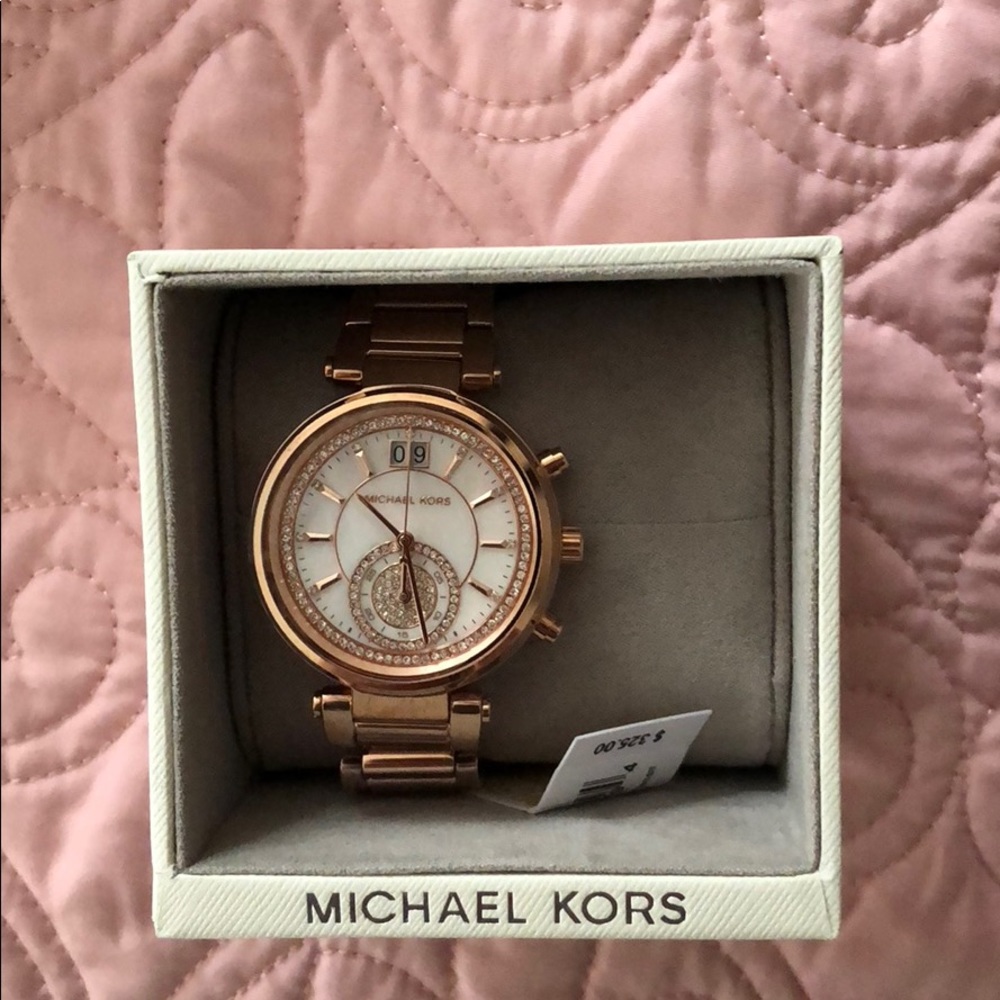 Michael Kors Rose gold watch